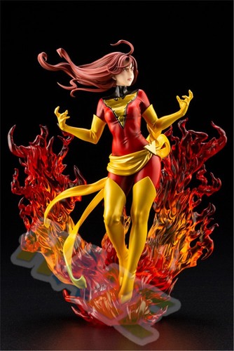 Dark Phoenix X-Men: Dark Phoenix 1/7 PVC Figure Model Toy In Box 22cm Gift - Afbeelding 1 van 9