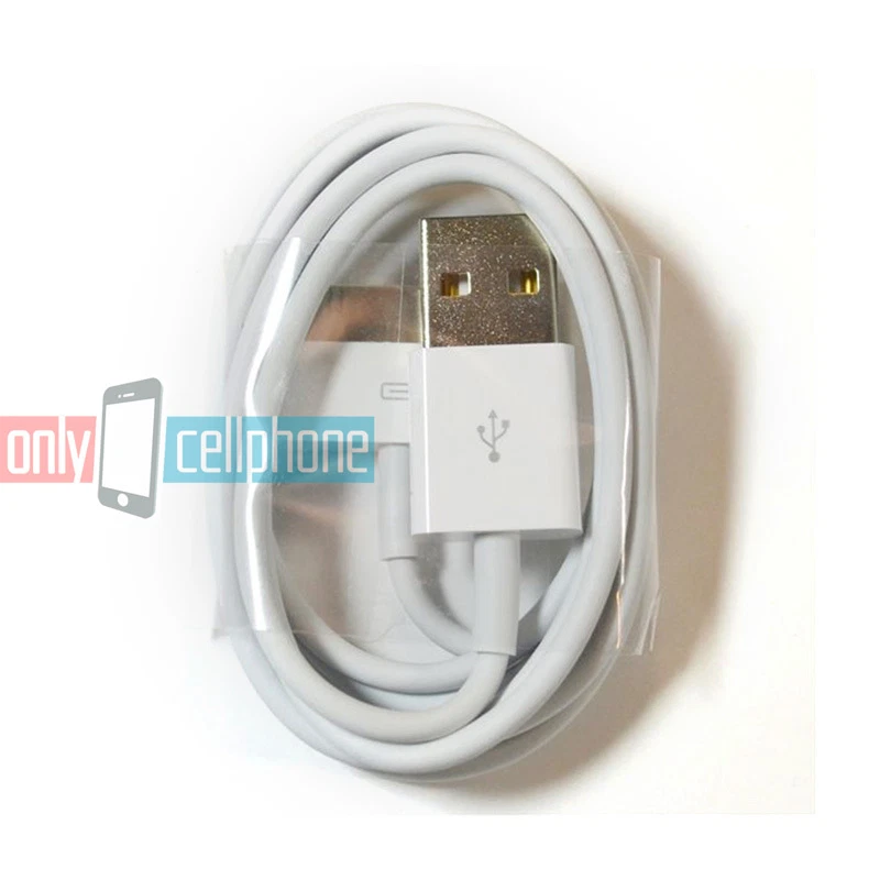 Lote de 2 cables de carga/sincronización de datos USB a Apple originales de 30 pines para iPad 2da generación Foto 3 de 4