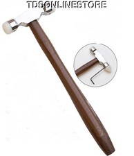 Nylon Tipped Forming, Raising Etc. Hammer With 9 Interchangeable Tips