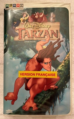 🌴 Tarzan - VHS en Français de Walt Disney 🎥 | eBay