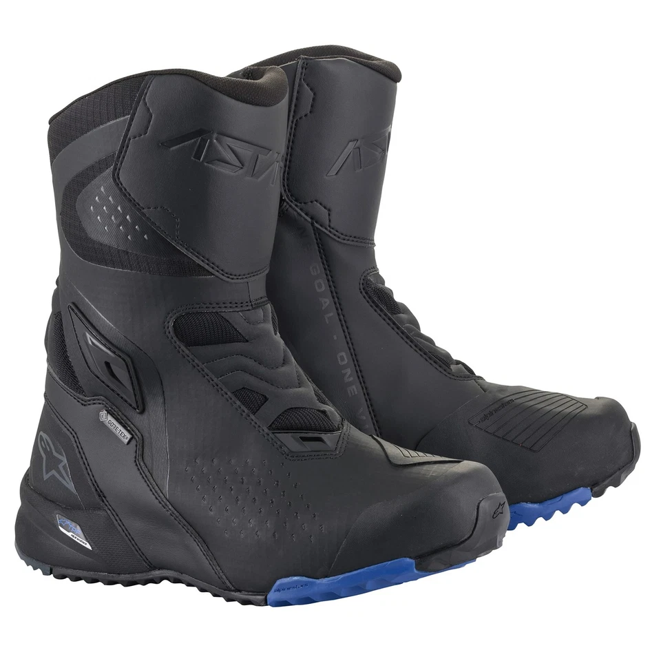 Bottes Alpinestars RT-8 Gore-Tex US 12 5 - EU 46 Noir/Bleu 2335422-17-46 12 5