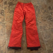 Columbia Sportswear Bugaboo Pants Men's Size XS Red Pockets Polyester