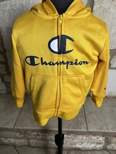 Champion Yellow Hoodie Kids