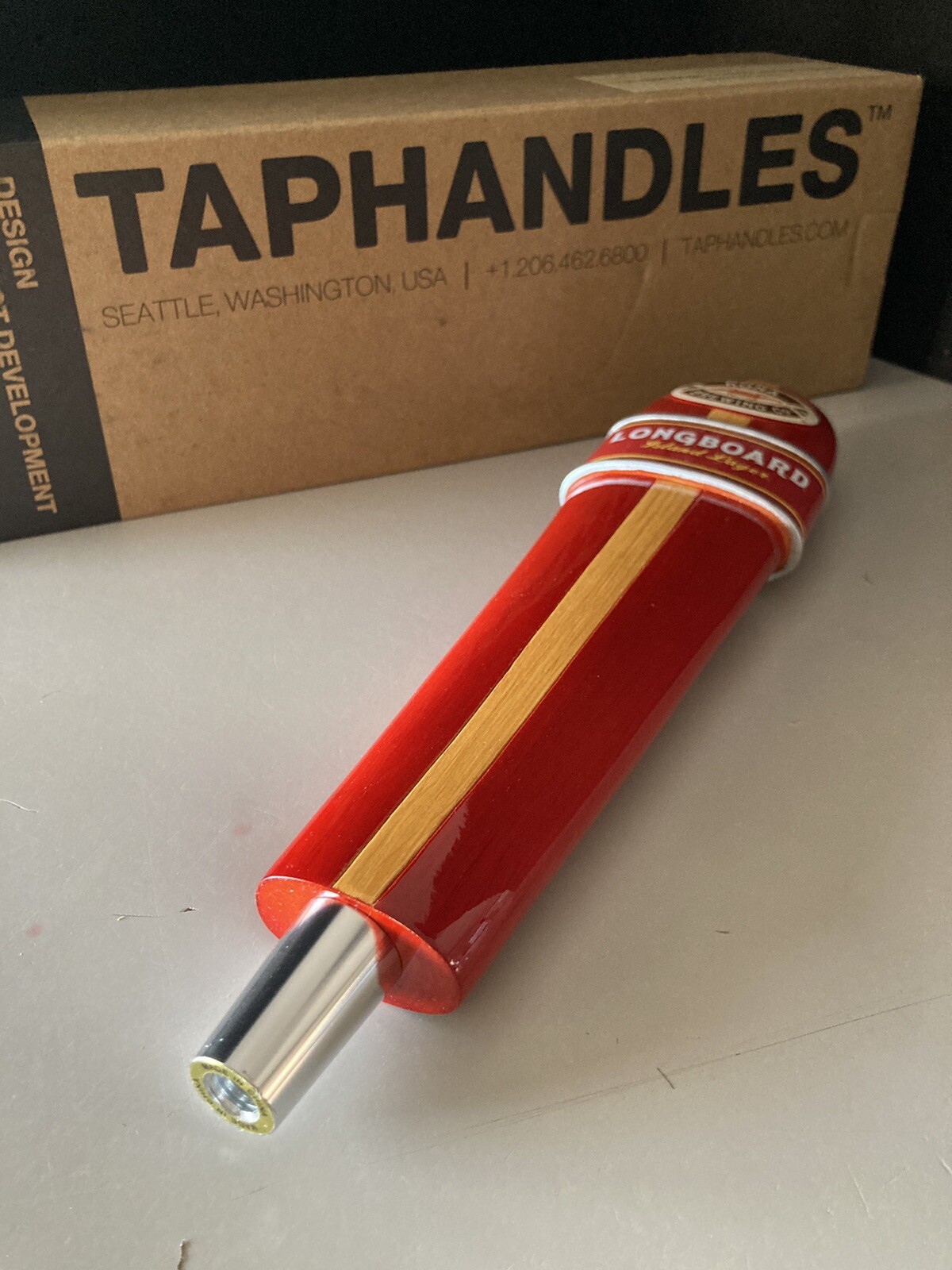 New Kona Longboard Surfboard Hawaii Tall Beer Tap Handle For Kegerator