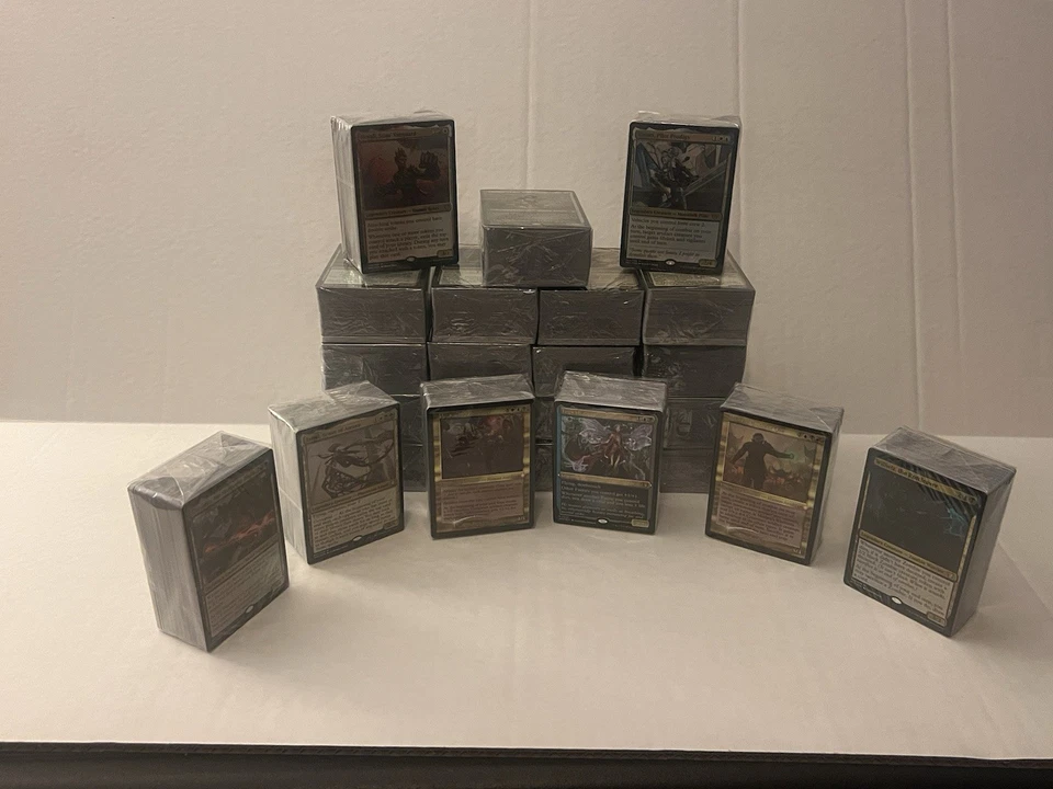 MTG Lot Of 25 Commander Pre-Cons (sealed but out Of package) CHEAP - Image 2 of 3