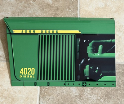 #ad Wow Curved John Deere 4020 Tractor Farm 3D Sign Advertising $59.99