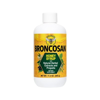Honey Syrup with Natural Herbal Extracts and Propolis - 11.4 Fl OZ