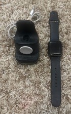 Apple Watch Series 3, 38mm, Space Gray, Unlocked Factory Reset - Tested Working