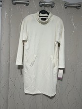 Vintage Dress Women's J. B. Wright LTD Petites Size 8P Color Ivory Length 36