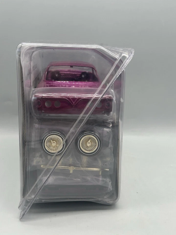 Testors Plantinum Series 1:24 61 Chevy Lowrider Metal Kit - Sealed - Image 4 of 4