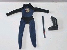 Vintage 1966 Ideal 12" Action Figure Captain Action Outfit Boot Broken Belt