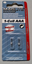 MAGLITE SOLITAIRE 1 -Cell AAA ERSATZLAMPE 2 STK OVP
