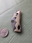 ANTIQUE handmade figural pen knife with pipe cleaning attachment — photo 1