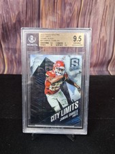 2013 Panini Spectra Jamaal Charles Chiefs Black Atomic #24 1/1 BGS 9.5