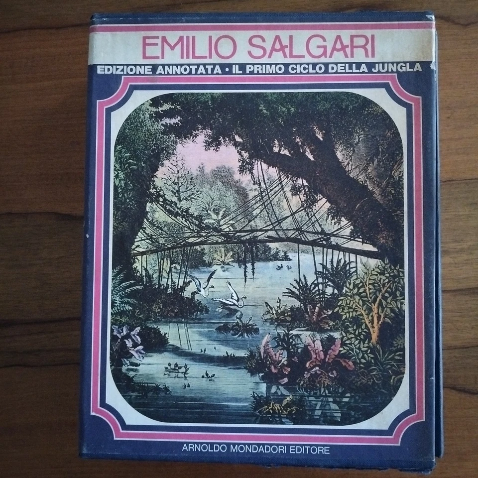 Emilio Salgari - Edizione Annotata - Il Primo Ciclo della Jungla -Mondadori 1969 - Immagine 2 di 4