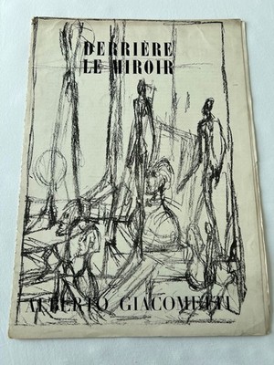 Alberto Giacometti - Derrière Le Miroir Ausgabe 06/07 1951 in Französisch