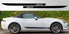 Aftermarket Mazda Miata Mx-5 Nd Door Stripe Decal Graphic Aftermarket Mazda Miata Mx-5 Nd Door Stripe Decal Graphic