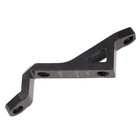 <!--F#f_0-->High Performance Brake Adapter Post To Flat Mount With 4 Bolts Black 16g<!--F/-->