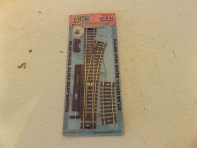 ATLAS HO #861 RIGHT-HAND MANUAL SNAP  SWITCH TRACK