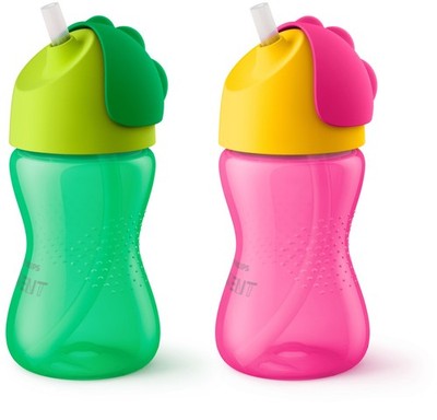 Philips Avent Strohhalmbecher Trinkbecher Cup mit Trinkhalm 300ml  ab 12 Monate+