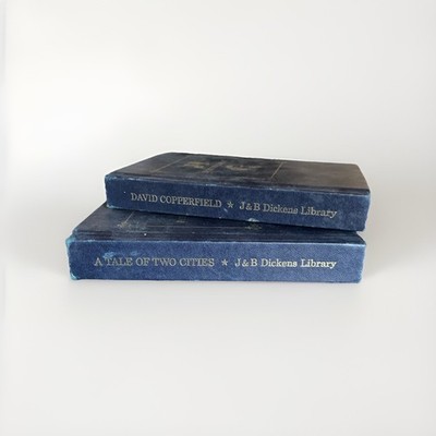 J&B Charles Dickens Library; A Tale Of Two Cities And David Copperfield 
