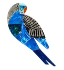 Erstwilder A Budgie Named Chirp Brooch - Clare Youngs. NIB.