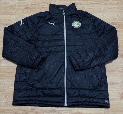 PUMA WARM CELL FCUSA THE FOOTBALL CLUB USA PUFFER JACKET COAT SZ XL SOCCER EUC