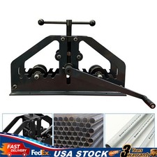 Manual Tube Roller Bender Pipe Roller Heavy Duty 1.5" Round Pipe Roller Tool