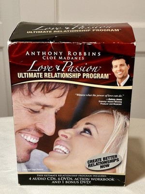 Anthony Robbins~Love & Passion Ultimate Relationship Program~Complete 12 Pc. Set