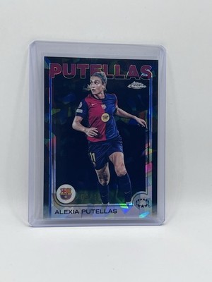 2025 Topps Chrome Sapphire UEFA Alexia Putellas /10 Black