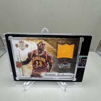 2015-16 Panini Court Kings - Artistic Endeavors Jerseys LeBron James #19 /299 