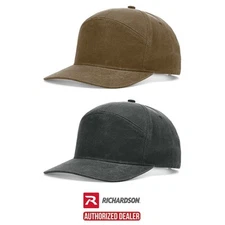 Richardson Pioneer Precurved Waxed Cotton Canvas Hat