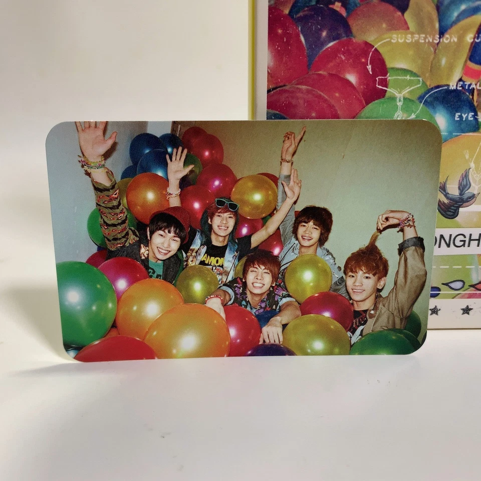 SHINee Japan Debut Single CD+DVD First Limited Album Replay with Group Photocard - Image 2 of 4