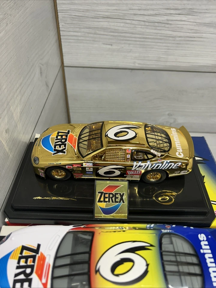Juego de 2 autos Racing Champions 1999 1/24 Mark Martin #6 Zerex 1 de 2999 raro difícil de encontrar Foto 4 de 4