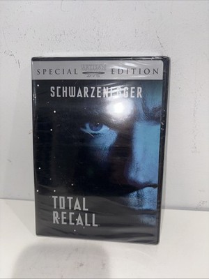 Total Recall (DVD, 1990) Arnold Schwarzenegger Brand New Action Thriller -A1