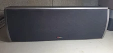 Polk Audio CS1 Center Channel Speaker very nice shape tested Black