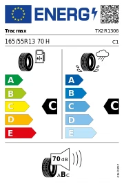 Tracmax X Privilo TX-2 165/55 R13 70H Sommerreifen - Bild 3 von 3