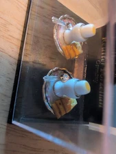 Dollhouse Breakfast Set Eggs Toast Reutter Porcelain 1:12 Scale Miniature 