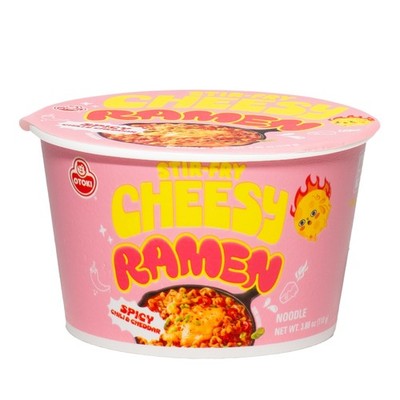 Cheesy Stir-Fry Ramen (Bowl)   Spicy Chili & Cheddar Flavor | Bold, Creamy & ...