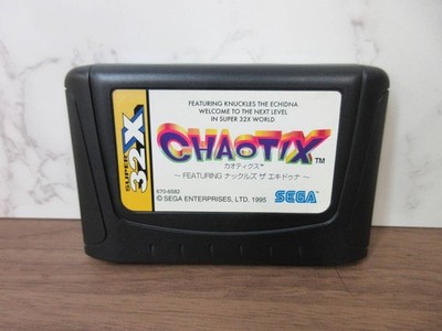 CHAOTIX SUPER 32X Cartridge only Mega Drive Sega Genesis MD 1991