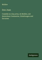MolièRe | Don Juan | Buch | FranzöSisch (2025) | Antigonos Verlag