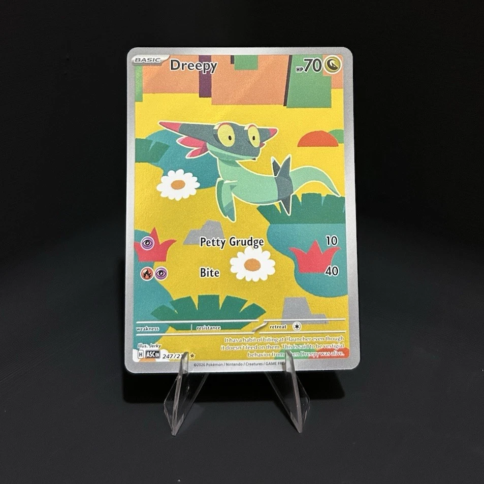Dreepy 247/217 ME: Ascended Heroes Holo Illustration Rare Pokemon Card