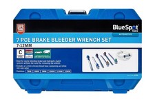 Blue Spot 07995 7 Piece Brake Bleeder Wrench Set (7-12mm)