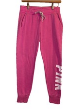 PINK Victoria s Secret Hot Pink Relaxed Jogger Sweatpants Pants Women Small