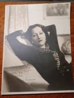 1940's Silent Film Actress Gloria Swanson Hand Signed 10 1/2" x 14"  Photo RRGS2