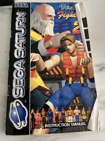 Sega Saturn Virtua Fighter 2 PAL Mega Drive Game With Manual