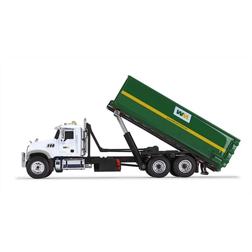 First Gear 1/87 Mack Granite MP Roll-Off Container Waste Management 80-0356D - Picture 2 of 4