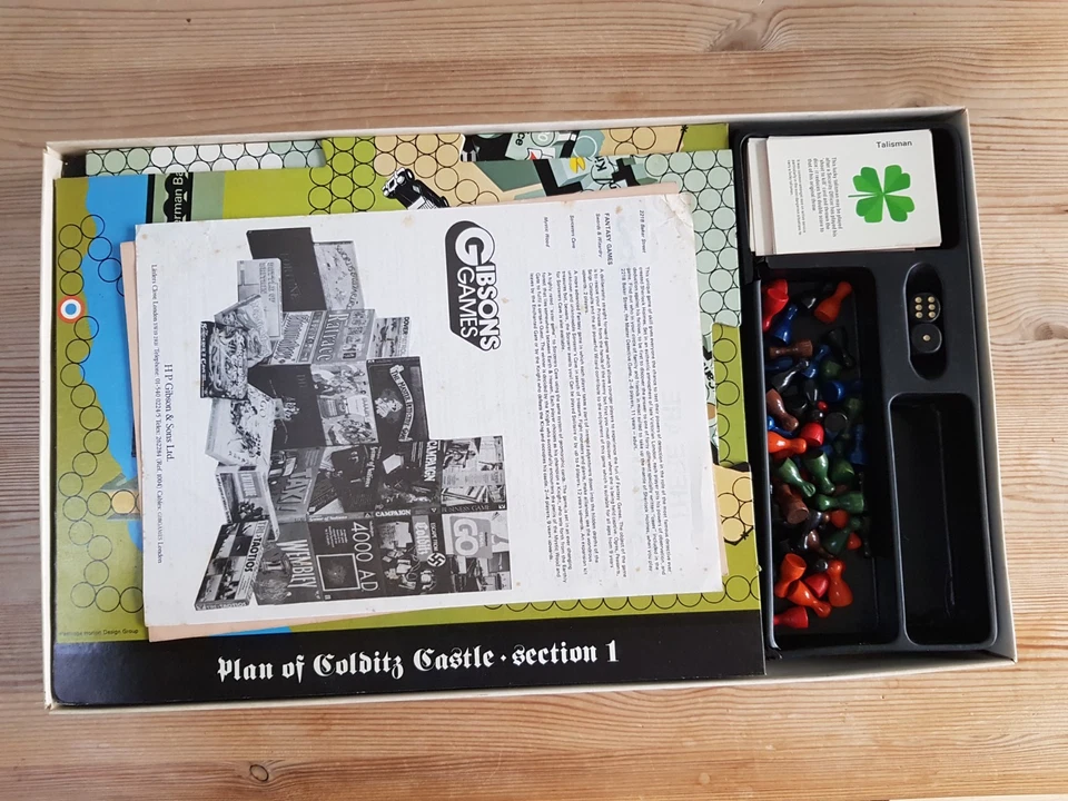 Escape From Colditz Vintage Board Game - Image 3 of 4