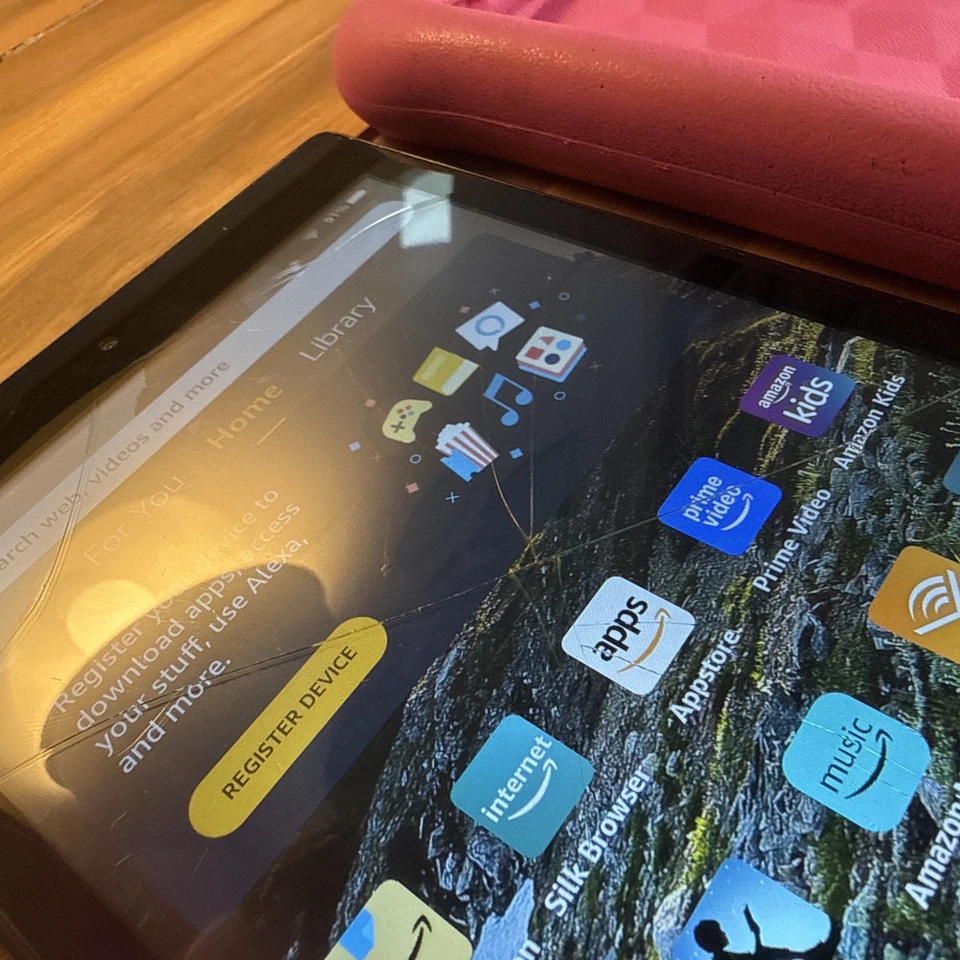 Amazon Fire HD 8 8ª Generación Modelo L5S83A 8 pulgadas PROBADO Con Estuche Paquete LEER Foto 4 de 4