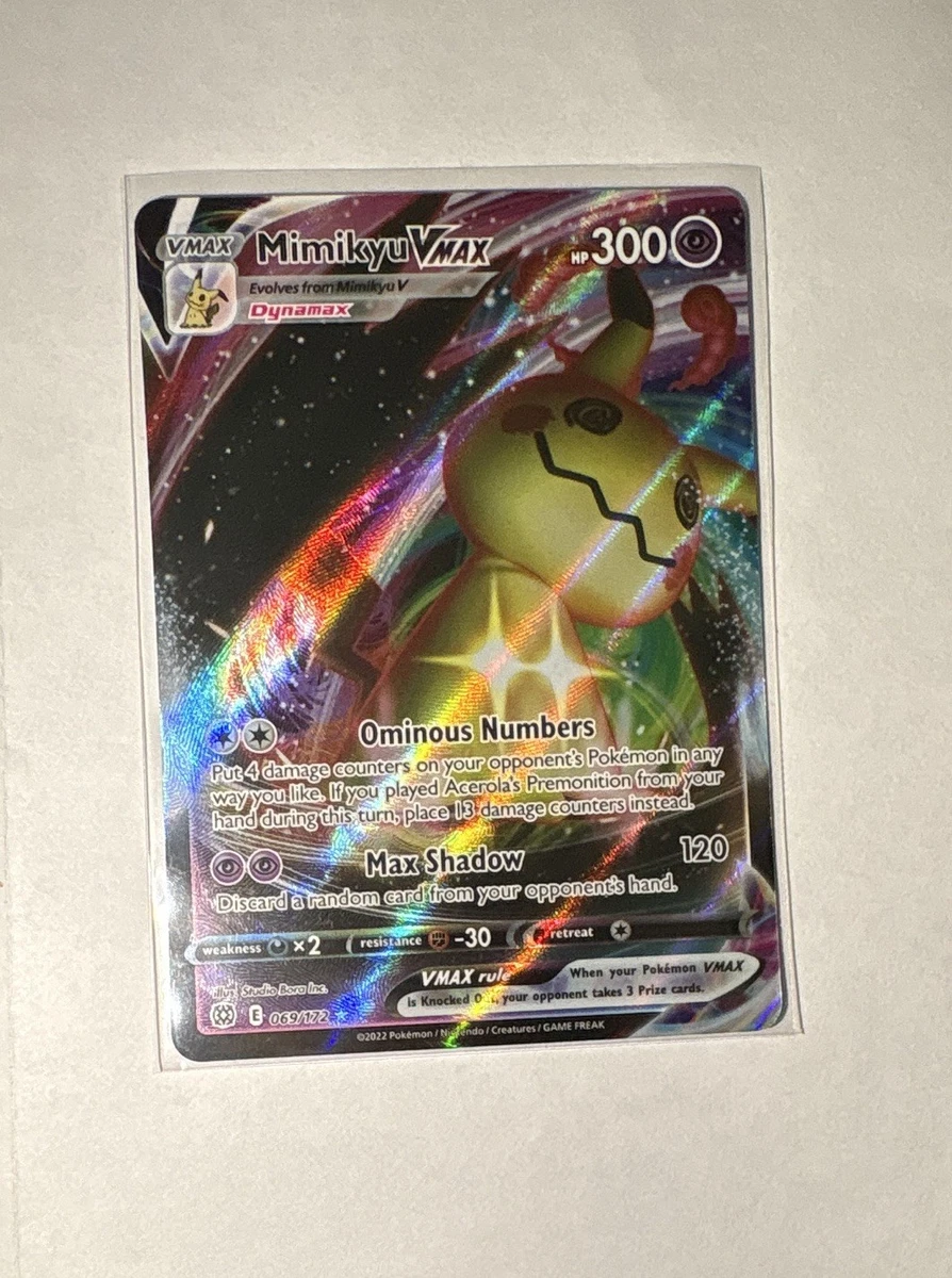 Mimikyu VMAX 069/172 Swsh09: Brilliant Stars for sale | eBay